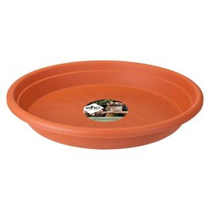 Elho Univerzálna miska pod kvetináč Round, terakotová, pr. 40 x 6 cm