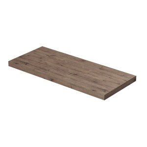 INTEDOOR Umývadlová doska BEE bez výrezu, š. 120 cm, dub Wellington