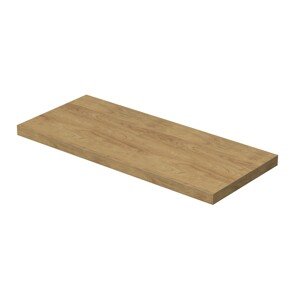 INTEDOOR Umývadlová doska BEE bez výrezu, š. 120 cm, dub Hickory