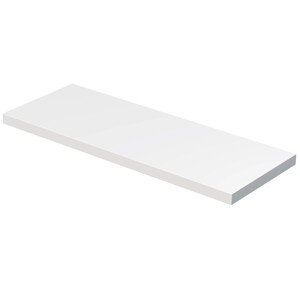 INTEDOOR Umývadlová doska BEE bez výrezu, š. 140 cm, biela mat