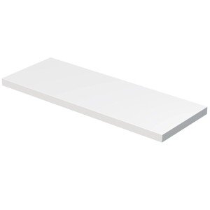 INTEDOOR Umývadlová doska BEE bez výrezu, š. 150 cm, biela mat