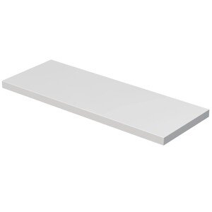 INTEDOOR Umývadlová doska BEE bez výrezu, š. 160 cm, biela lesk