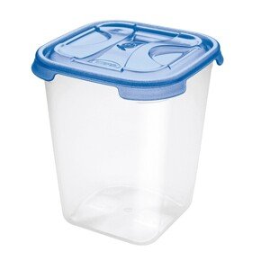 Tontarelli Dóza na potraviny NUVOLA Square oceánová modrá 4,75 l