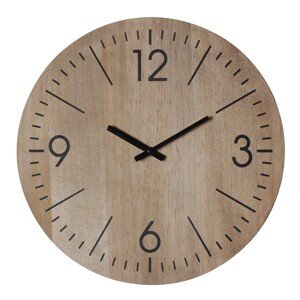 SPLENDID Nástenné hodiny VICO, hnedá, pr. 40 x 4,5 cm