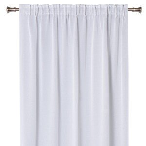 SPLENDID Záclona ZOJA s páskou, biela, 290 x 260 cm