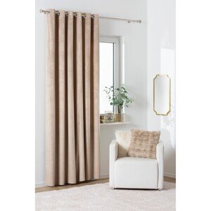 SPLENDID Záves BILO s očkami, taupe, 200 x 260 cm