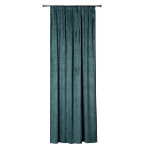 SPLENDID Záves GOMERA s páskou, zelená, 200 x 245 cm