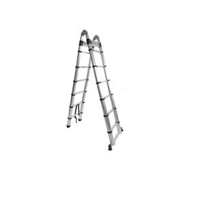 Asist Alu teleskopický rebrík-štafle AR99-6560, 9+9 stupňov, 5,6 m