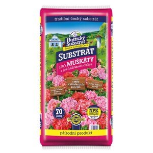 Hoštický substrát Substrát pre muškáty 70 l