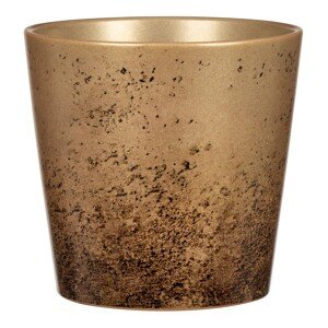 Scheurich Obal na kvetináč 778 Antique Gold, pr. 16 x 15 cm