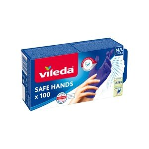 Vileda Safe Hands rukavice 100 ks, veľ. M/L