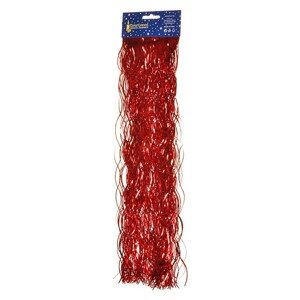 EverGreen Lameta vlnka, vysoký lesk, červená, 50 cm