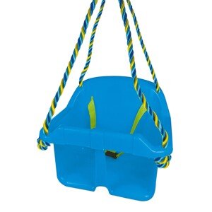 Happy People Plastová detská hojdačka, modrá, nosnosť 40 kg