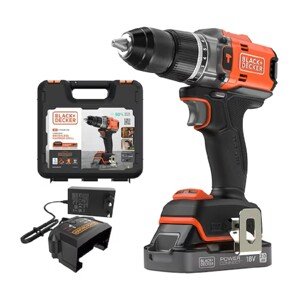 Black+Decker Aku príklepová vŕtačka BLD683D1XK-QW (1x2,0Ah)