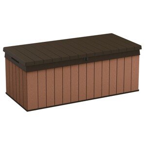 KETER Záhradný úložný box Darwin Box, 380 l, hnedá, 143 x 65 x 55 cm