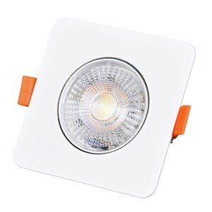 LED vstavané stropné svietidlo KENT 3/5/7W 560lm 3000/4000/6000K biele 9x9x3 cm
