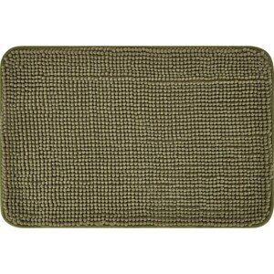 baliv Kúpeľňová predložka z polyesteru, machová zelená, 40 x 60 cm