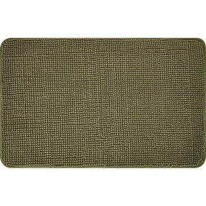 baliv Kúpeľňová predložka z polyesteru, machová zelená, 50 x 80 cm