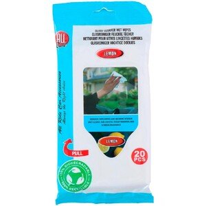 ALL RIDE Vlhčené obrúsky na sklo EKO, 20 ks