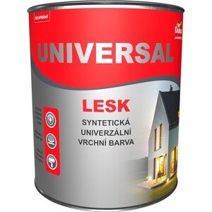 Dulux Vrchná farba na drevo a kov UNIVERSAL LESK 2320 hnedá kávová 0,75 l