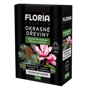 FLORIA PREMIUM Hnojivo na okrasné dreviny a koniférie 2,5 kg