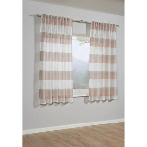 Bennetti Záves so skrytými pútkami, Etamin, staroružový, 175 x 140 cm