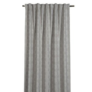 Sehlbach Záves so skrytými pútkami, kruhy, béžový, 245 x 135 cm