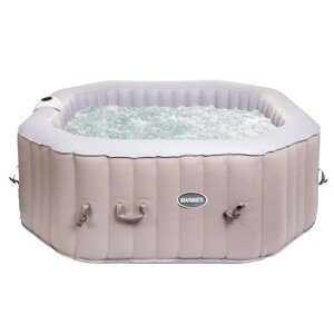 MARIMEX Bazén vírivý AQUAMAR 6793, béžový oktagon, pr. 185 x 65 cm