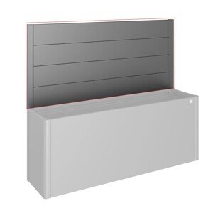 Biohort Zástena pre záhony vyvýš. so sklom pre stranu 4 m tm.sivá