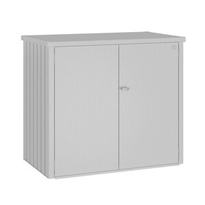 Biohort Box na popolnice Alex Duo strieborný 148 x 88 x 129,5 cm