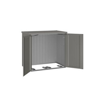 Biohort Box na popolnice Alex Duo kremeňovo sivý 148 x 88 x 129,5 cm