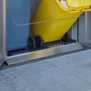 Biohort Podlahová súprava pre box na popolnice Alex Duo 142 x 94 x 4 cm