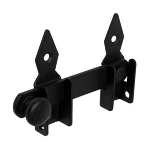 Domax Závora záhradná WOGO 120, čierna duplex, 120 x 25 mm