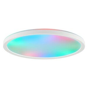 Brilliant Strop. LED svietidlo Velion, 17W, 2700lm, RGB+4000K, biela, pr. 29,3cm
