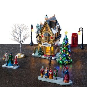 Lemax Vianočné dekorácie súprava Tannenbaum Christmas Shoppe Set