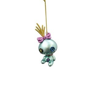Disney Vianočná ozdoba Lilo&Stitch Scrump 9 cm