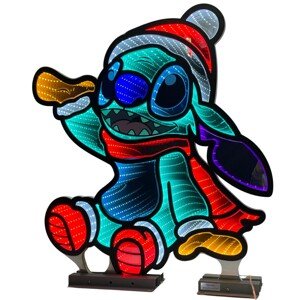 Disney Vianočné zrkadlové svetlo Lilo&Stitch 60 cm
