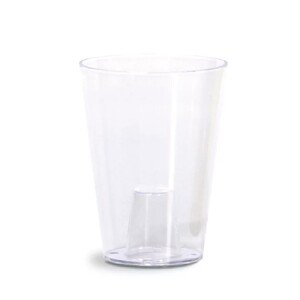 Prosperplast Kvetináč na orchideu COUBI ORCHID, transp. biela, pr. 13 x 17 cm