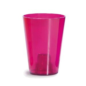 Prosperplast Kvetináč na orchideu COUBI ORCHID, transp. ružová, pr. 13 x 17 cm