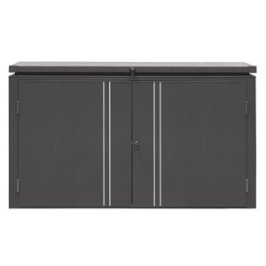 Floraworld Prístrešok na 3 popolnice Premium, 200 x 84 x 133 cm