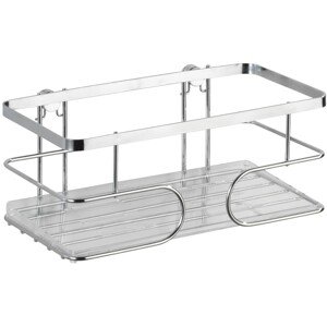 Wenko Kúpeľňový košík Premium, lesklá nerez, 24 x 10 x 13,5 cm
