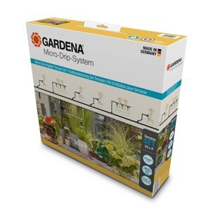 Gardena Micro-Drip-System Štartovací set pre terasy (30 rastlín)