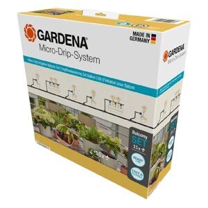 Gardena Micro-Drip-System Štartovací set pre balkóny (15 rastlín)