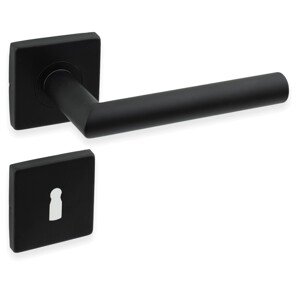 COBRA Rozetové dverové kovanie VISION-S III BB čierna