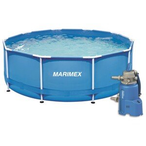 MARIMEX Bazén Florida s pieskovou filtráciou, modrý, 3,05 x 0,91 m
