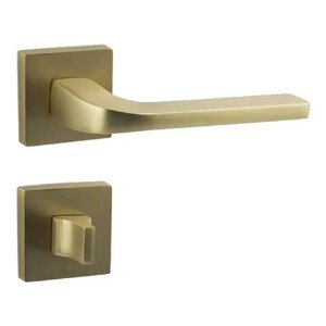 COBRA Rozetové dverové kovanie TAURUS-S WC zlaté matné