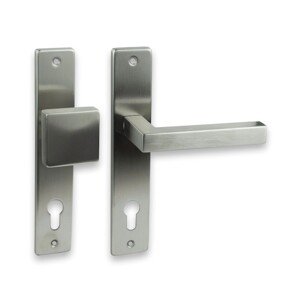 COBRA Štítové dverové kovanie PAVLA PZ 72 RE nerez