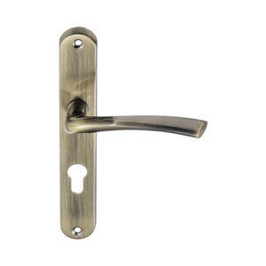 COBRA Štítové dverové kovanie BALDUR PZ 72 česaný bronz