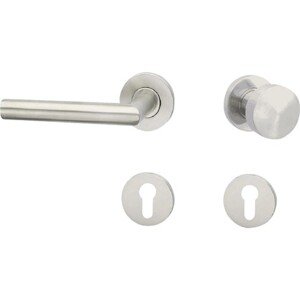 COBRA Rozetové dverové kovanie LOFT-R III PZ LI nerez