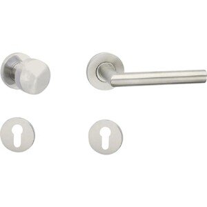 COBRA Rozetové dverové kovanie LOFT-R III PZ RE nerez